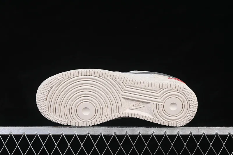 All categories Nk Air Force 1 Air Force series Nk Air Force 1 Low Air Force low-top Nike Air Force 1'07 Low Year of the Horse limited edition Wu Ma rice gray red Air Force 1 low-top casual sneakers MZ9588-822